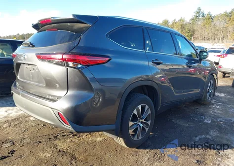 2021 Toyota Highlander Xle из США, поврежденный, VIN 5TDHZRBH2MS557155